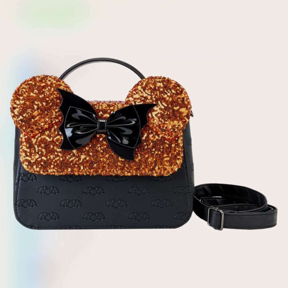 Minnie Mouse Exclusive Halloween Sequin Crossbody Bag